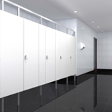 Sustainable + Contemporary Commercial Restroom Materials